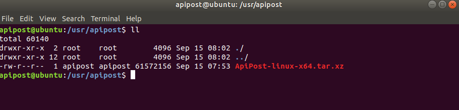 Linux版本ApiPost如何安装？