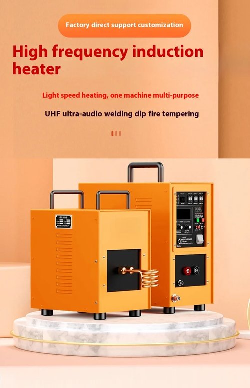 High Frequency Machine 80KW Automotive Parts Hardware Quenching High-Frequency Induction Heating Equipment