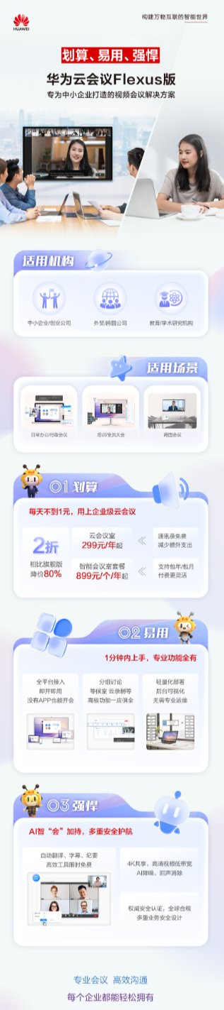 双十一轻松实现云上高效沟通！华为云 Flexus 云会议实测体验领先