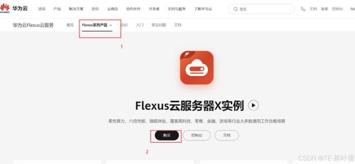 华为云 Flexus 云服务器 X 实例 - 选购到创建宝塔