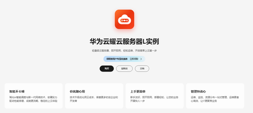 华为云耀云服务器 L 实例：小程序开发新趋势的智能选择