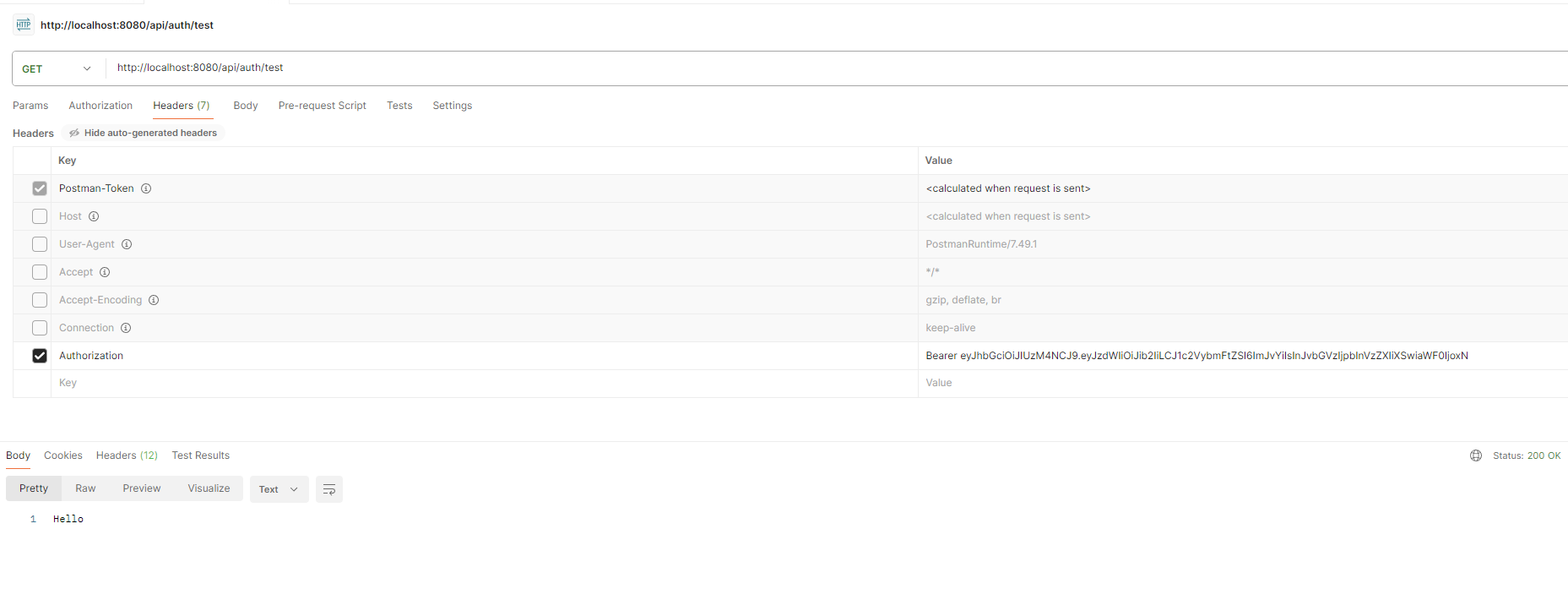 请求头 Invalid character in header content ["Authorization"]提示