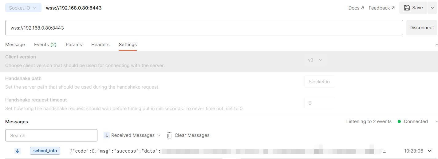 websocket连接: Error: Error: xhr poll error