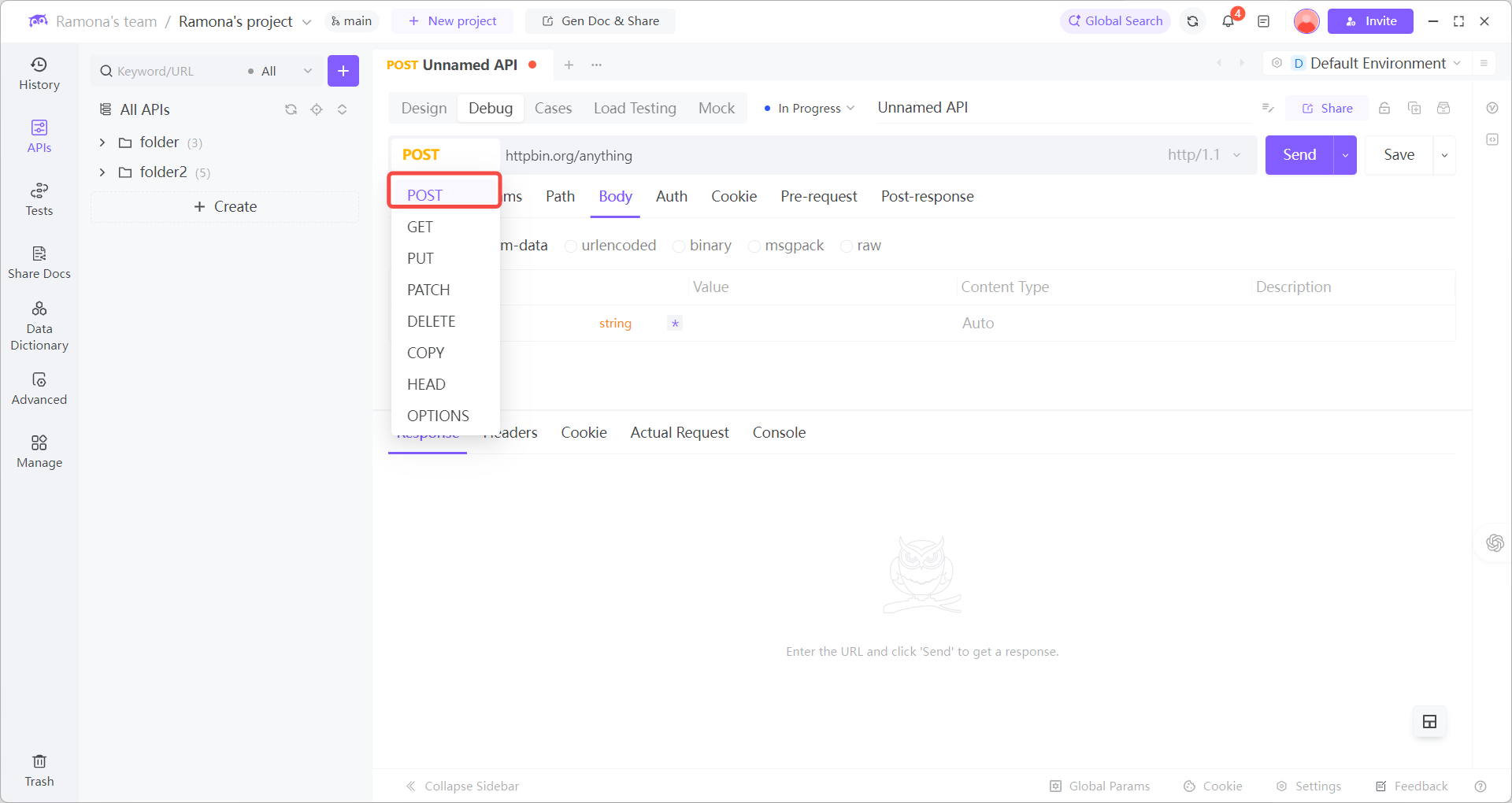 Testing File Uploads in EchoAPI