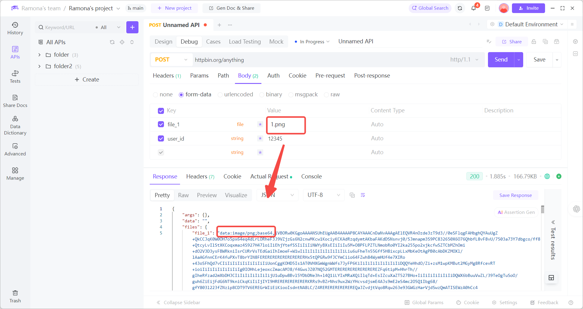 Testing File Uploads in EchoAPI